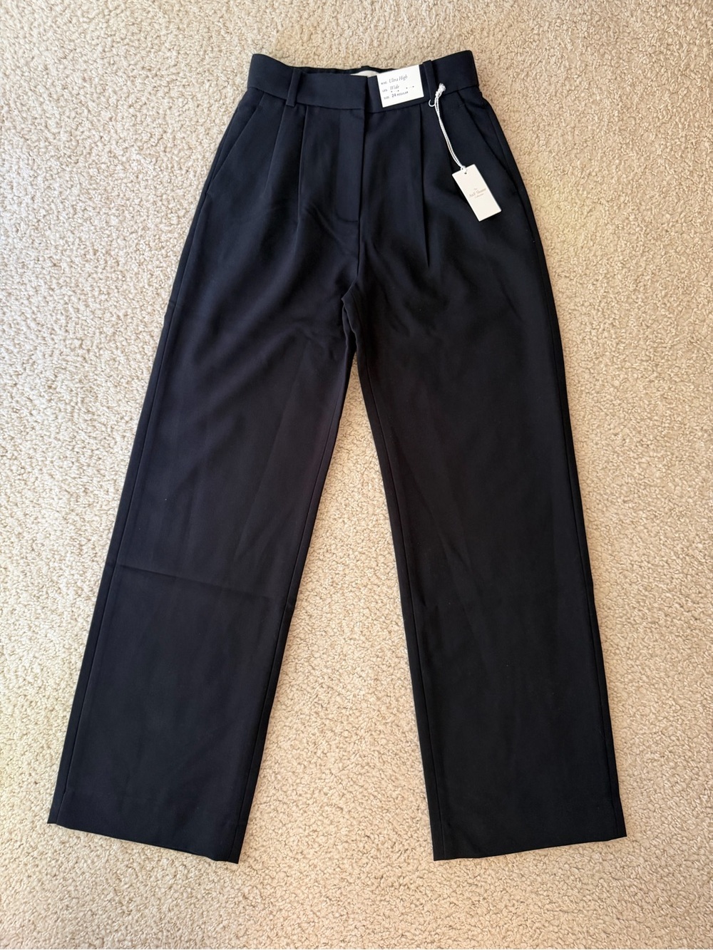 abercrombie a&f sloane tailored wide leg pant